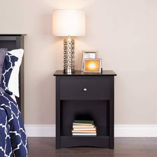 Prepac deals nightstand black